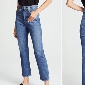 WORN ONCE Agolde Pinch Waist High Rise Kick Jeans